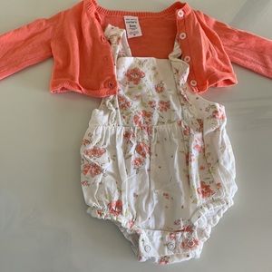 Carter’s 3month matching set.
